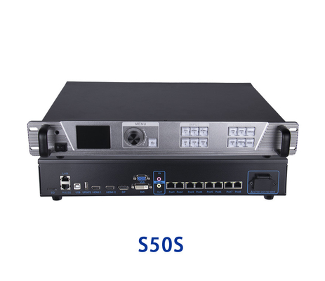 Sysolution 2 в 1 видео- процессоре S50S, 8 выходах локальных сетей, 5200,000 пикселах, 4k 60Hz, 4 изображениях